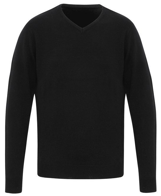 'Essential' acrylic v-neck sweater (PR400)