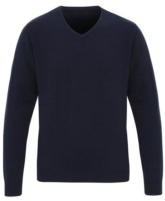 'Essential' acrylic v-neck sweater (PR400)