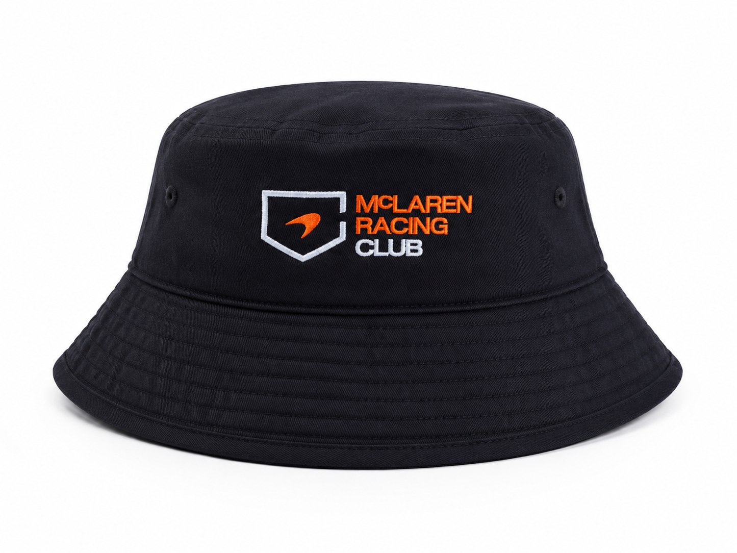 McLaren Racing Club Inspired Black Bucket Hat