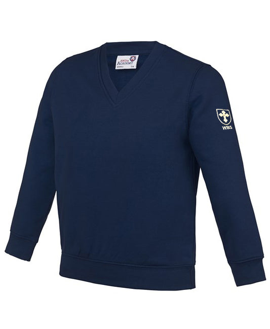 William Brookes School V- Neck Sweatshirt (AC03J) (AC003)