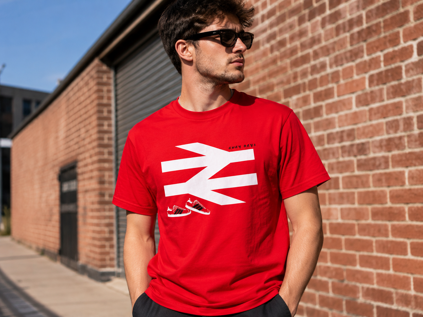 Away Days Graphic T-Shirt | Terrace & Football Streetwear Tee
