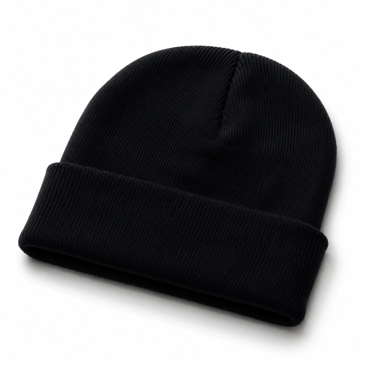 Hated, Adored MUFC Never Ignored Black Beanie Hat | Manchester Streetwear