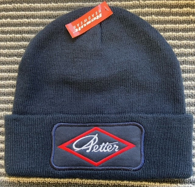 Petter Engines Beanie Hat, Navy BNWT