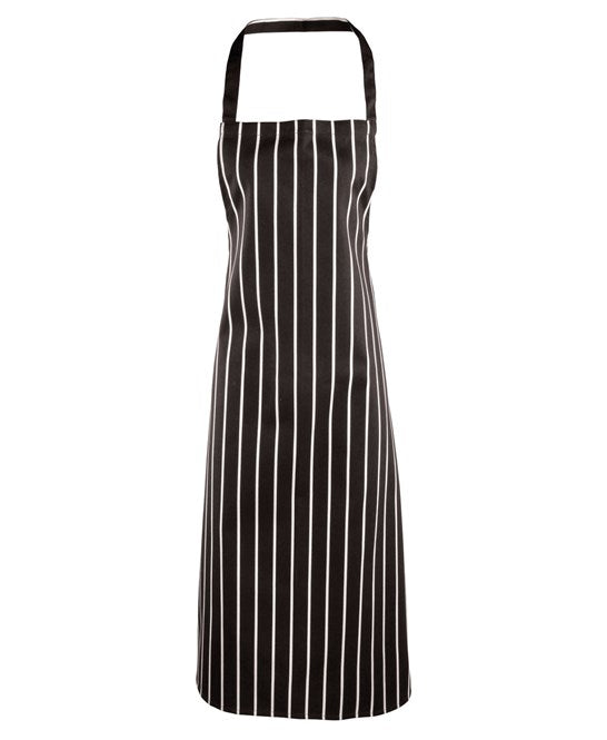 Striped bib apron (PR110)