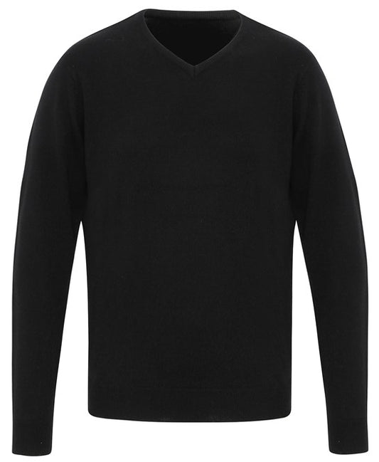'Essential' acrylic v-neck sweater (PR400)