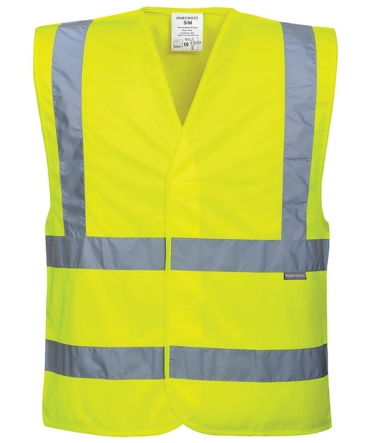 Hi-vis two-band-and-brace vest (PW002)