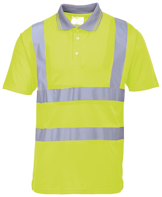 Hi-vis short sleeved polo (PW024)