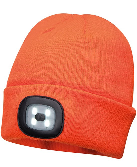 Beanie LED headlight USB rechargeable (PW360)