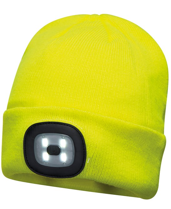 Beanie LED headlight USB rechargeable (PW360)