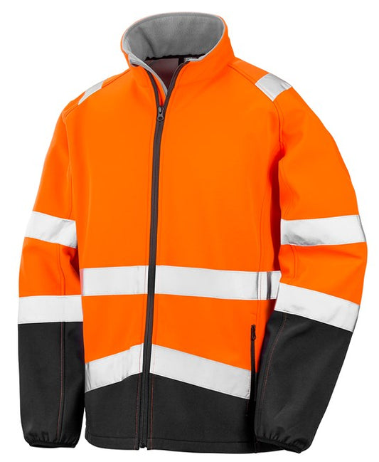 Printable safety softshell jacket (R450X)