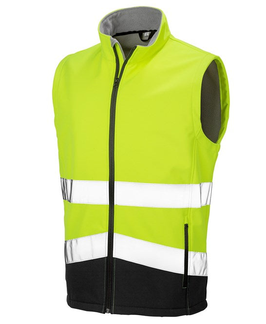 Printable safety softshell gilet (R451X)