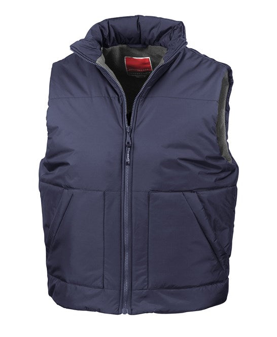 Fleece-lined bodywarmer (RE44A)