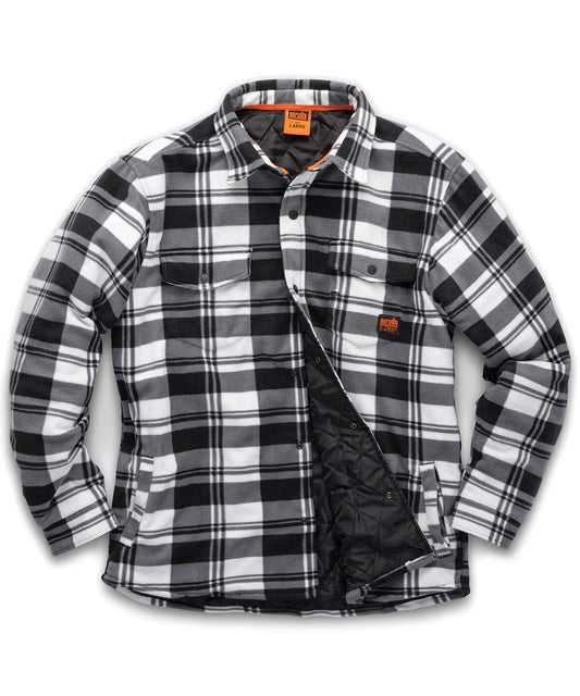 Worker padded checked shirt (SH053)