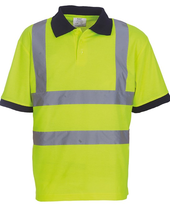 Hi-vis short sleeve polo (YK020)