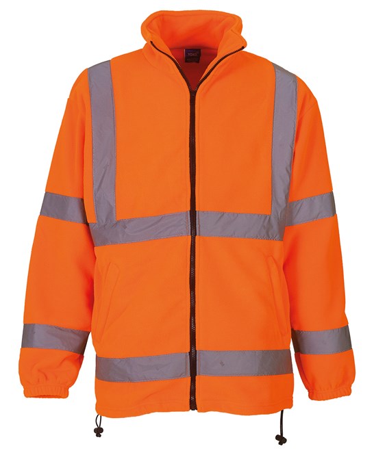 Hi-vis heavyweight fleece jacket (YK042)