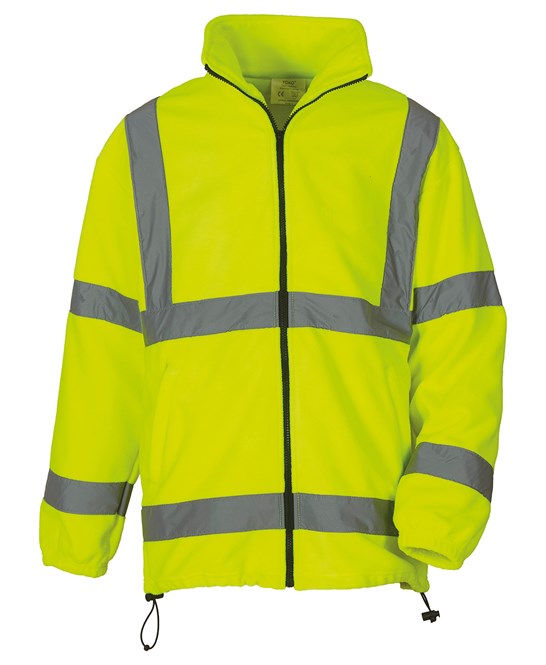 Hi-vis heavyweight fleece jacket (YK042)