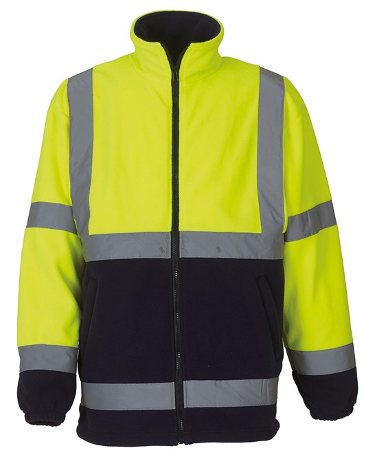 Hi-vis heavyweight fleece jacket (YK042)